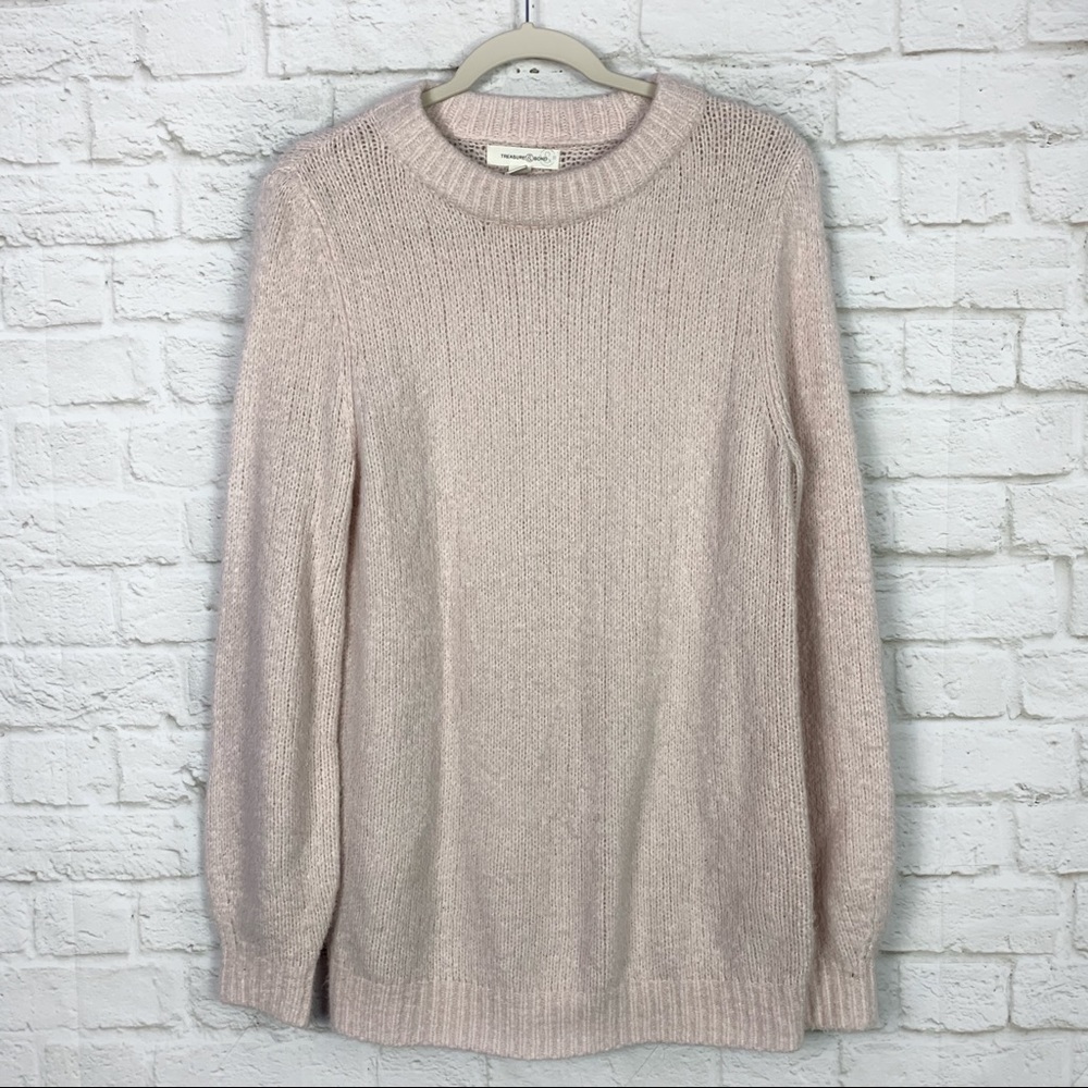 Treasure & Bond Super Soft Crewneck Long Sweater S - Picture 1 of 6